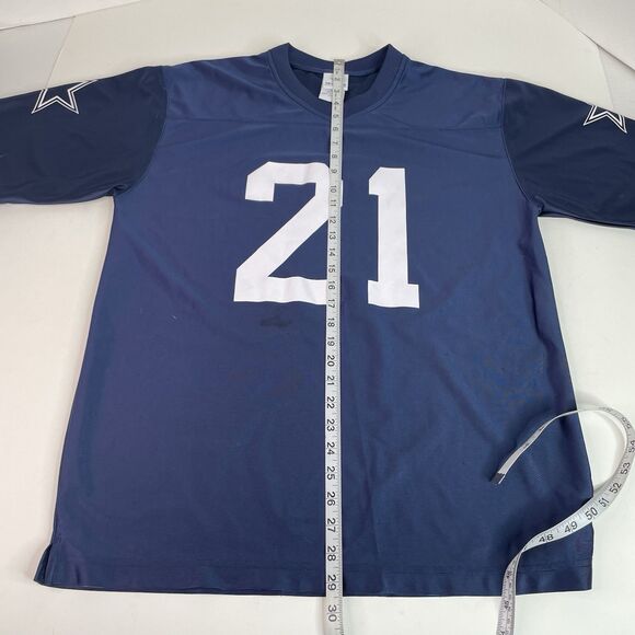 Julius Jones Dallas Cowboys Jersey, Medium, Dark Blue, #21, Retro - Picture 6 of 6